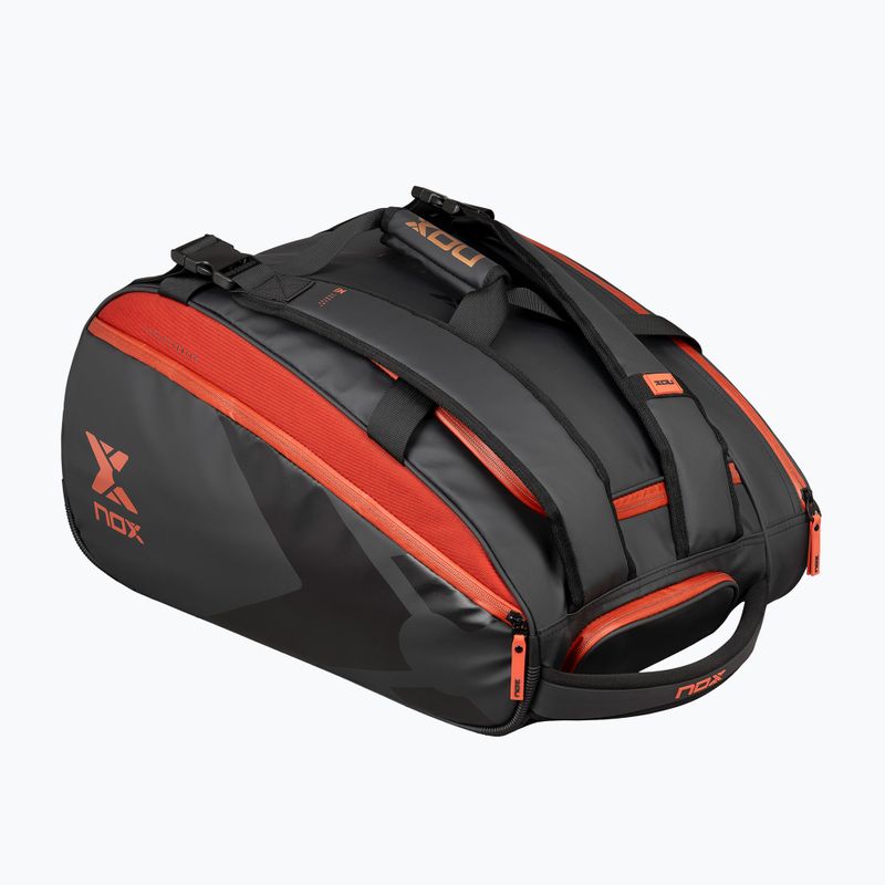 Чанта за падeл NOX Luxury Open Series 60 l black/red