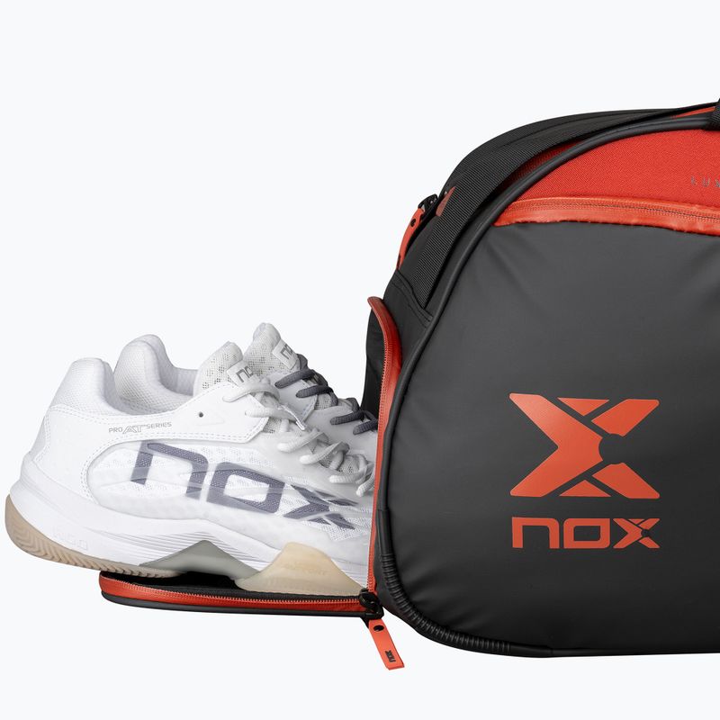 NOX Luxury Open Series чанта за падели 60 л черна/червена 14
