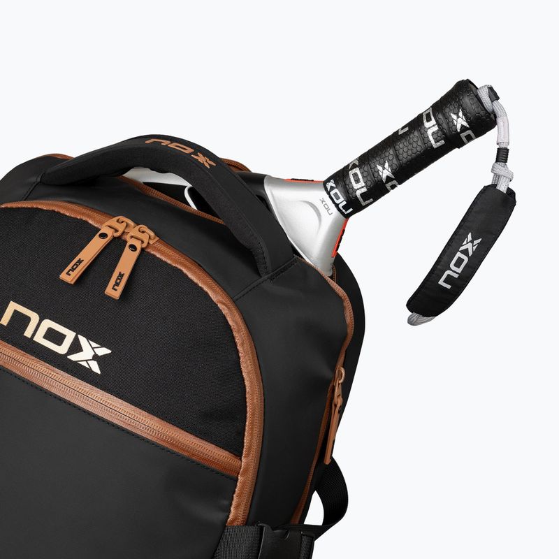 Раница за падъл NOX Luxury Open Series Backpack 30 l black/brown 6