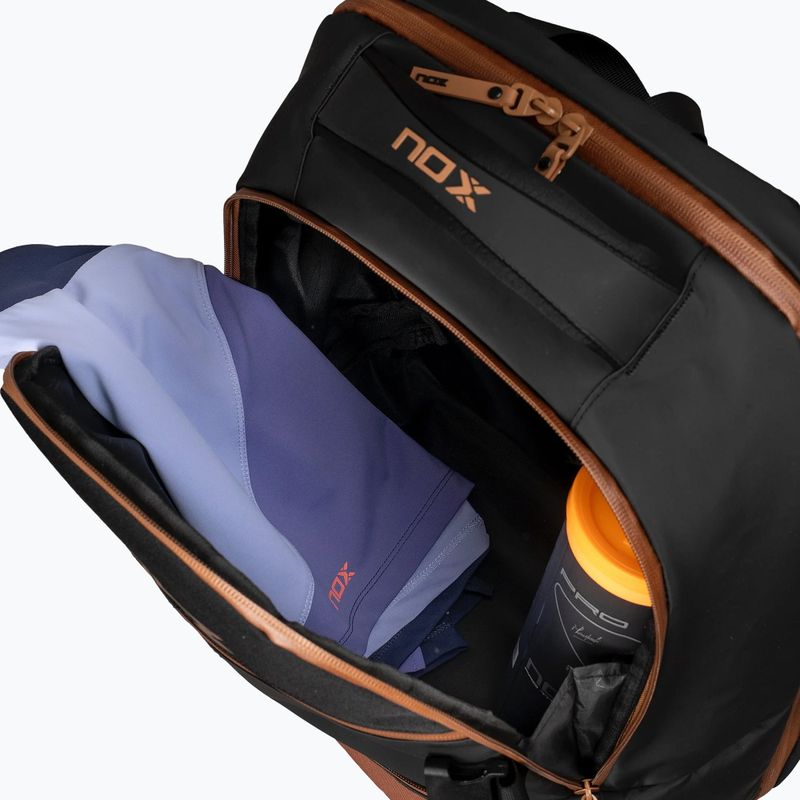 Раница за падъл NOX Luxury Open Series Backpack 30 l black/brown 7