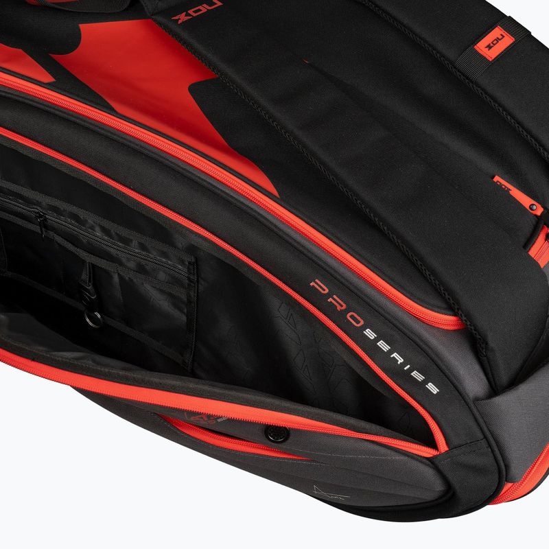 Чанта за падел NOX AT10 XXL Padelbag 90 l grey/orange 9