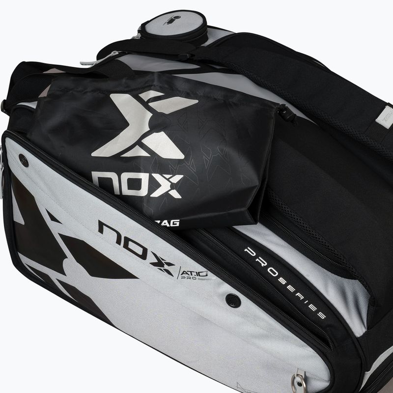 NOX AT10 Competition XL Компактна чанта за гребло с обем 80 л, сива/черна 14