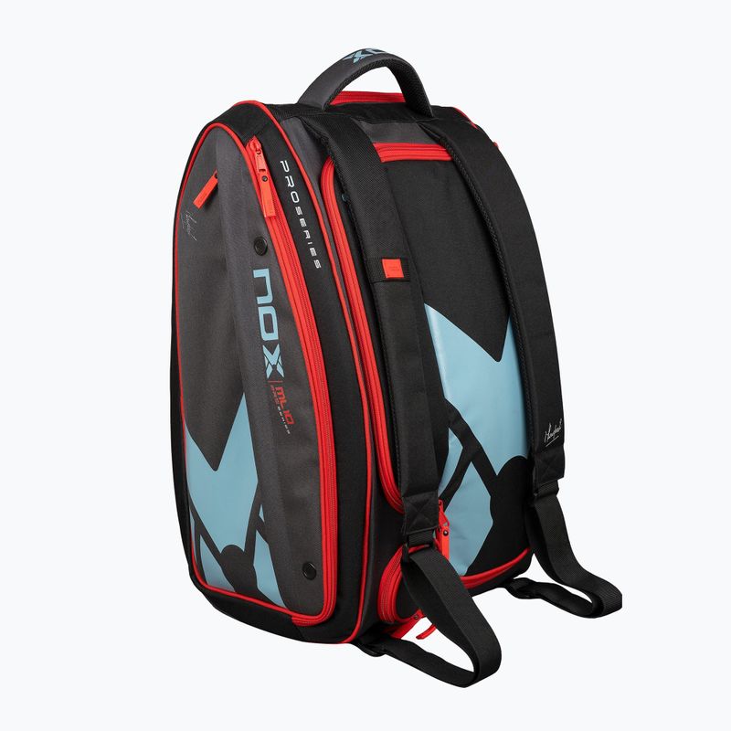 Чанта за падел NOX ML10 Competition XL Compact Padelbag 80 l grey/black/orange 4