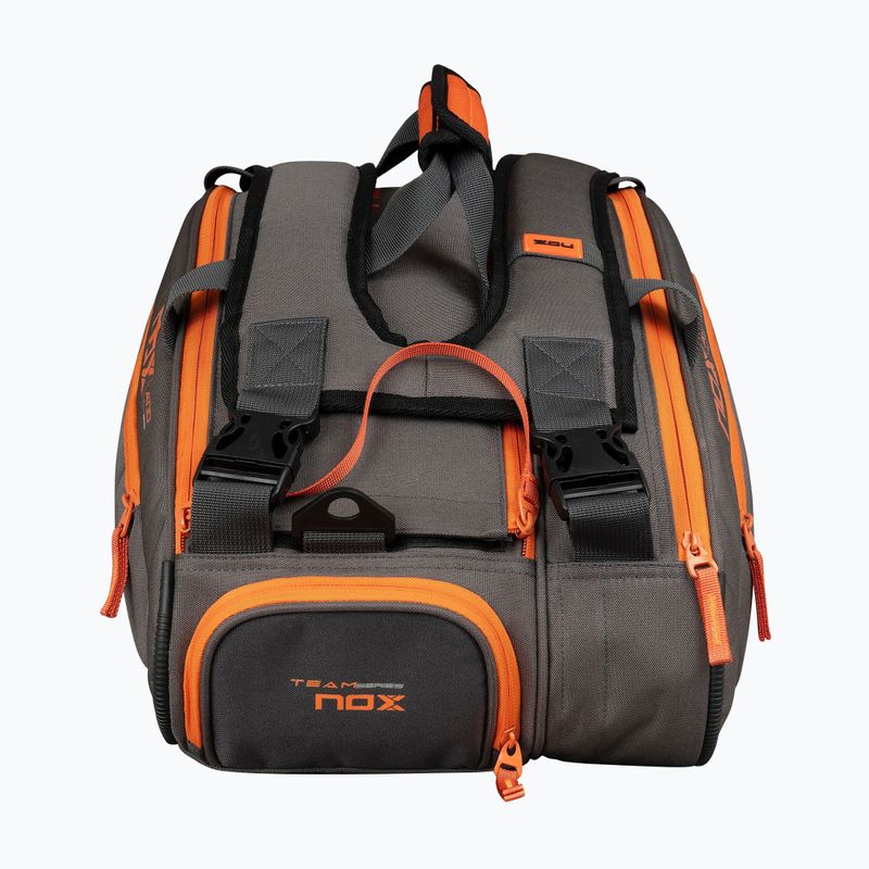 Чанта за падел NOX AT10 Team 42 l grey/orange 5
