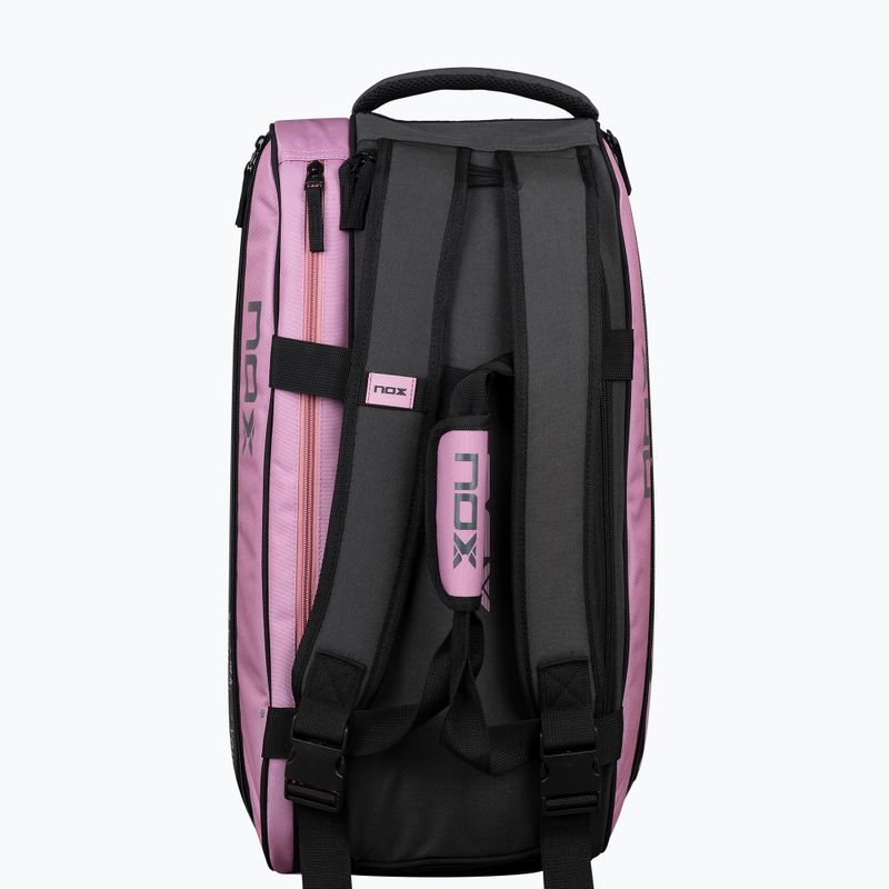 Чанта NOX Street Series padlum 45 л сива/розова 7