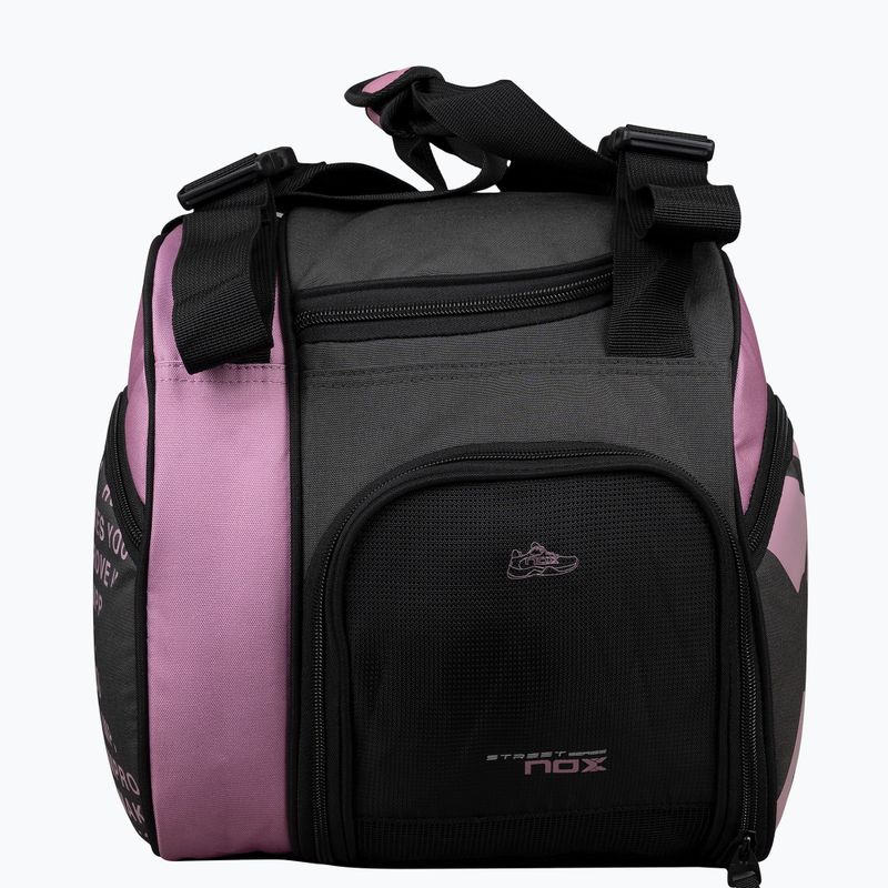Чанта NOX Street Series padlum 45 л сива/розова 8