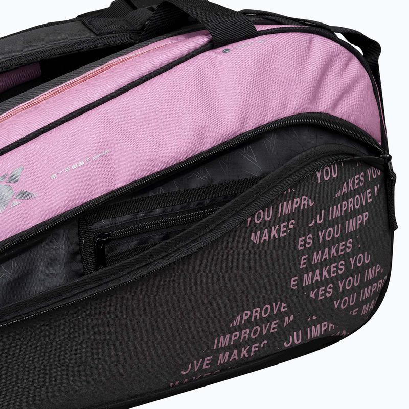 Чанта за падел NOX Street Series 45 l grey/pink 12