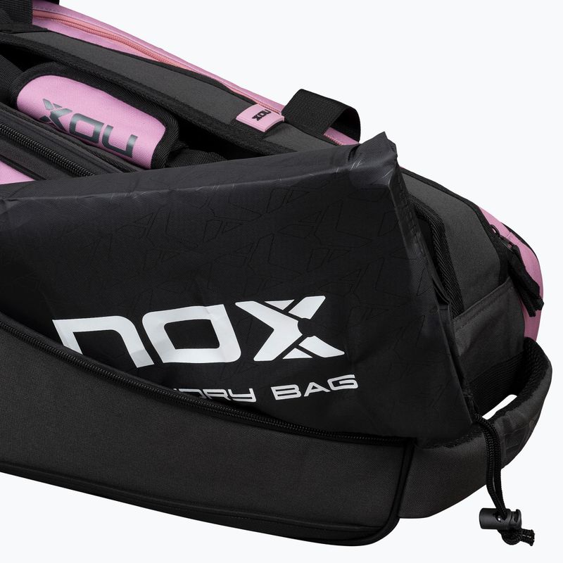 Чанта NOX Street Series padlum 45 л сива/розова 13