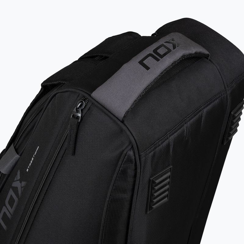Чанта за падел NOX Street Series 45 l black/grey 10