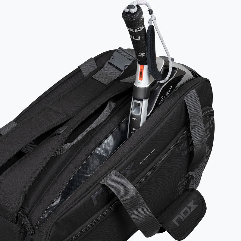 Чанта за падел NOX Street Series 45 l black/grey 14
