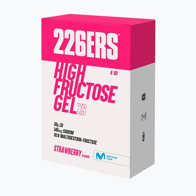 Енергийно желе 226ERS High Fructose Gel XS 8 x 44 g strawberry