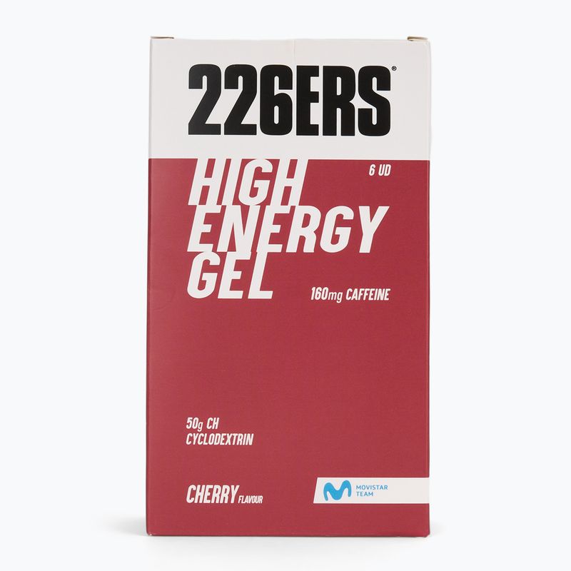 Енергийно желе 226ERS High Energy 6 x 76 g кофеин 160 mg cherry