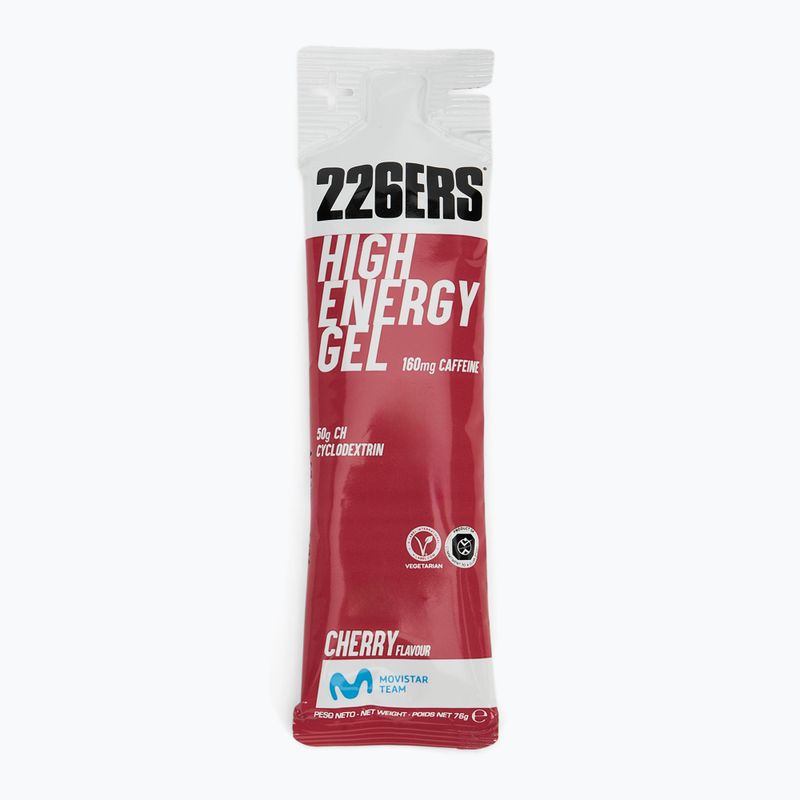 Енергийно желе 226ERS High Energy 6 x 76 g кофеин 160 mg cherry 3