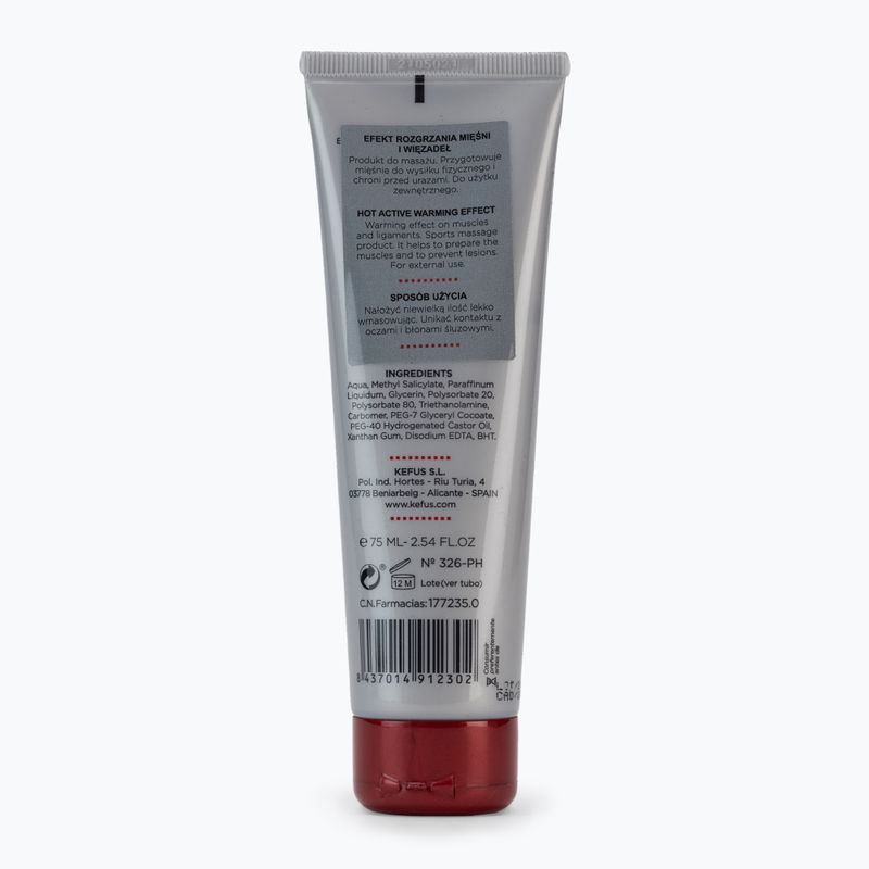 Загряващ гел KEFUS Hot Active HOT-75 2