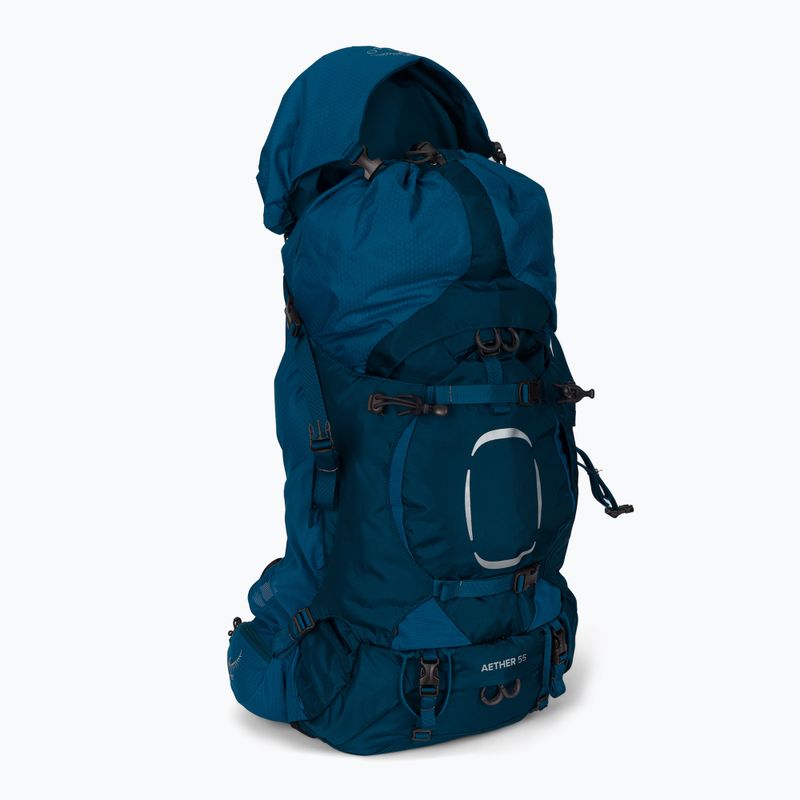 Мъжка раница за трекинг Osprey Aether 55 l deep water blue