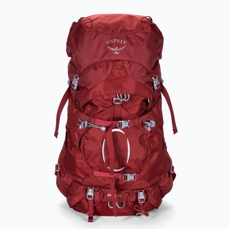 Дамска раница за трекинг Osprey Ariel 55 l claret red