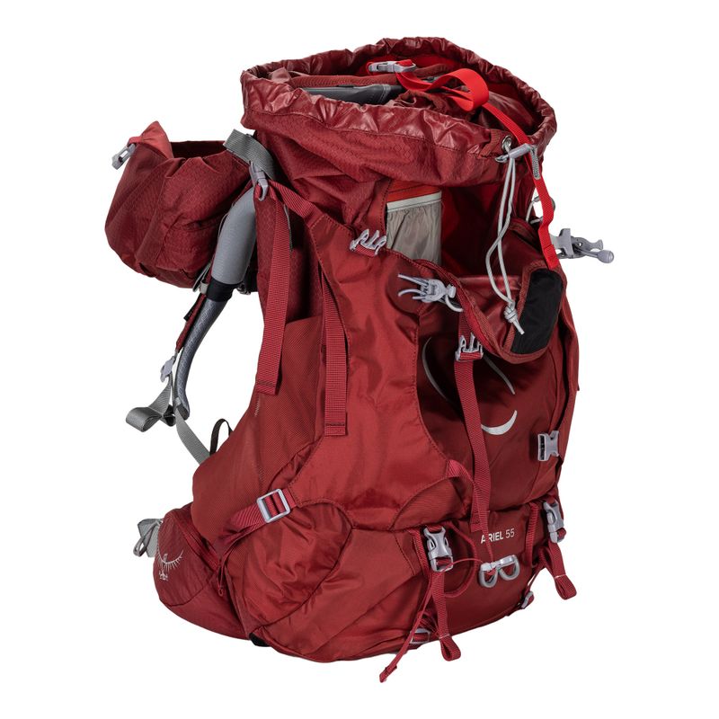 Дамска раница за трекинг Osprey Ariel 55 l claret red 4