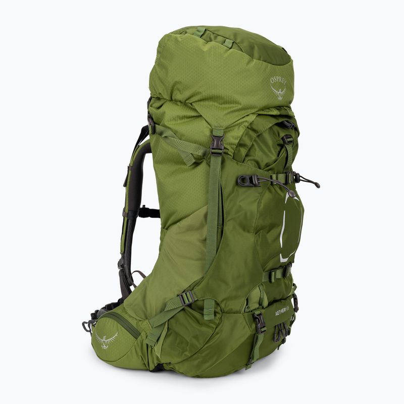Мъжка раница за трекинг Osprey Aether 65 l garlic mustard green 2