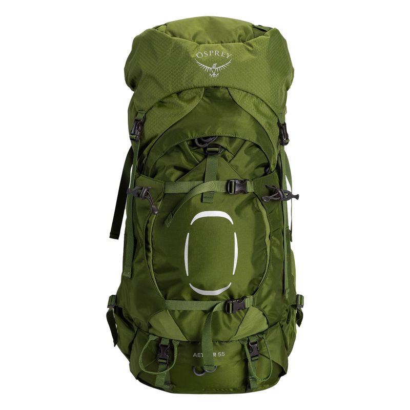 Мъжка раница за трекинг Osprey Aether 55 l garlic mustard green