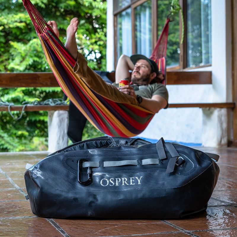 Osprey Transporter WP Duffel 70 l tunnle vision grey пътна чанта 13