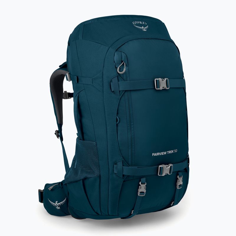 Дамска раница за трекинг Osprey Fairview Trek 50 l night jungle blue 2