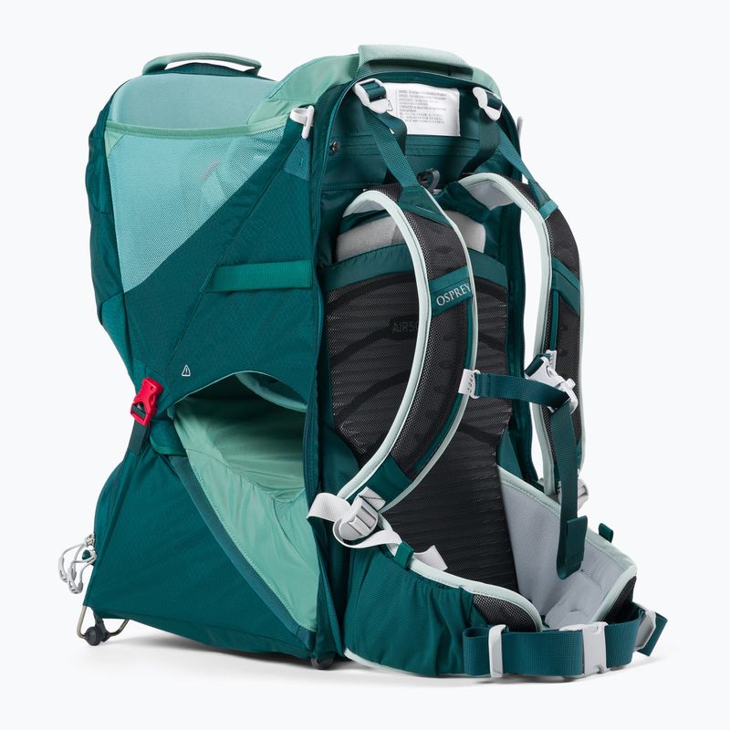 Детска чанта за пътуване Osprey Poco LT зелена 10003405 3