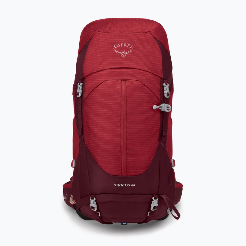 Osprey Stratos 44 л мъжка туристическа раница poinsettia red 6