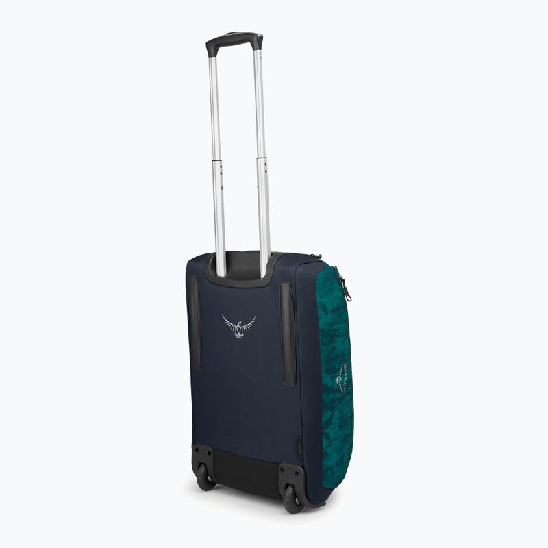 Osprey Daylite Carry-On Wheeled Duffel 40 л чанта за пътуване с принт на палмови листа 3