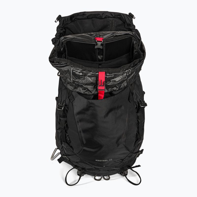 Мъжка раница за трекинг Osprey Kestrel 48 black 4