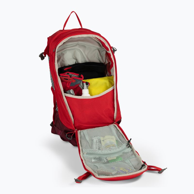 Мъжка велосипедна раница Osprey Siskin 12 l с 2,5 l мека бутилка ultimate red 6