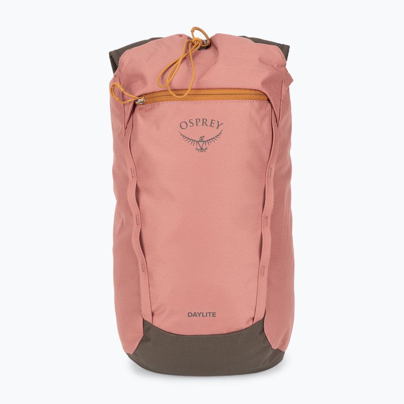Osprey Daylite Cinch 15 пепеляво-синя, розова/алено-сива раница за трекинг