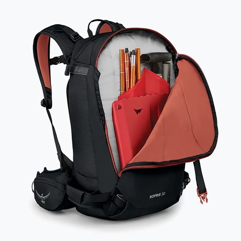 Дамска раница за скачане с парашут Osprey Sopris 30 l black 5