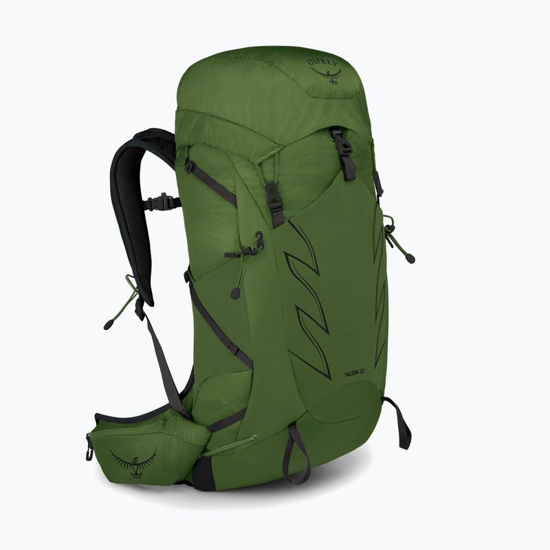 Osprey Talon 33 l green belt/black мъжка туристическа раница 2