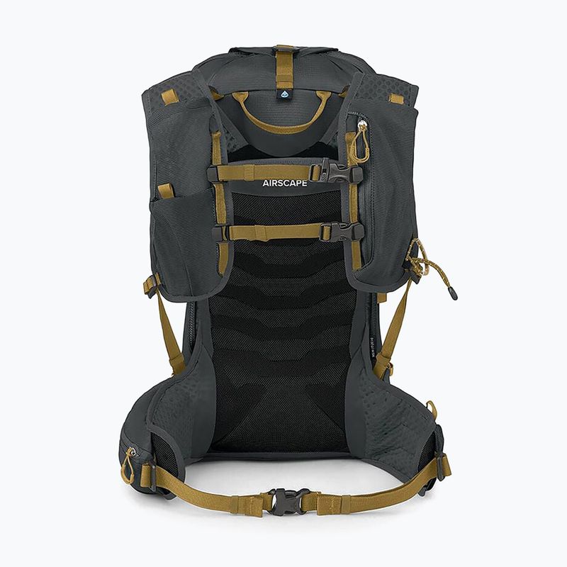 Мъжка туристическа раница Osprey Talon Velocity 20 l dark charcoal/tumbleweed yellow 3
