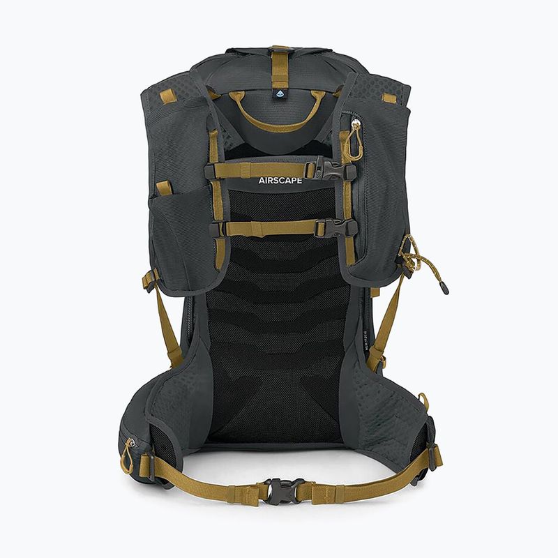 Мъжка туристическа раница Osprey Talon Velocity 20 l dark charcoal/tumbleweed yellow 3