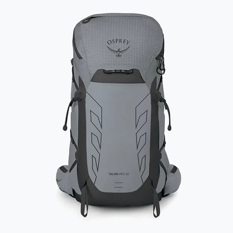 Мъжка туристическа раница Osprey Talon Pro 30 със сребриста подплата