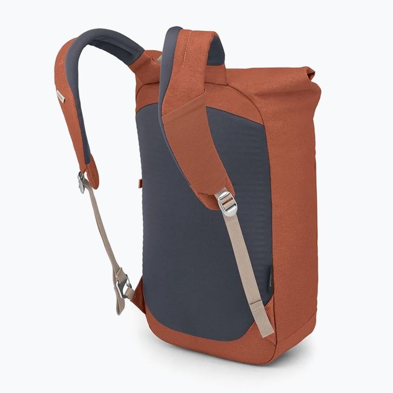 Градска раница Osprey Arcane Roll Top Pack 22 l porcelain orange heather 4