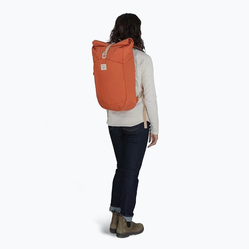 Градска раница Osprey Arcane Roll Top Pack 22 l porcelain orange heather 6