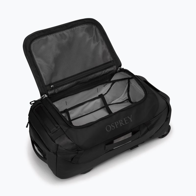 Osprey Transporter Wheeled Duffel 60 l raven black пътнически куфар 4