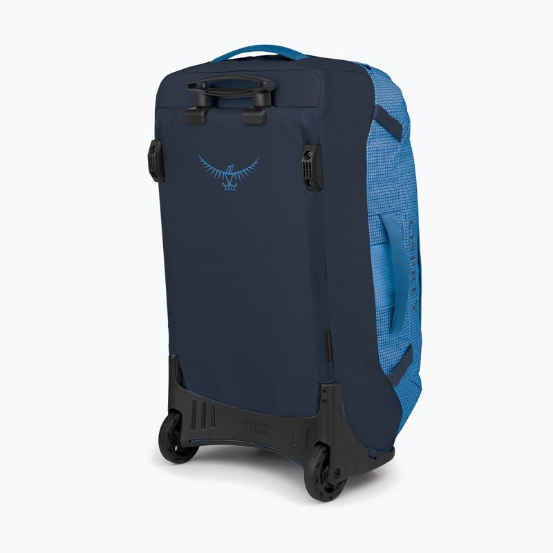 Osprey Transporter Wheeled Duffel 60 l пътнически куфар син пламък 3