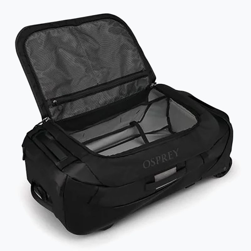 Osprey Transporter Wheeled Duffel 90 l raven black пътна чанта 4