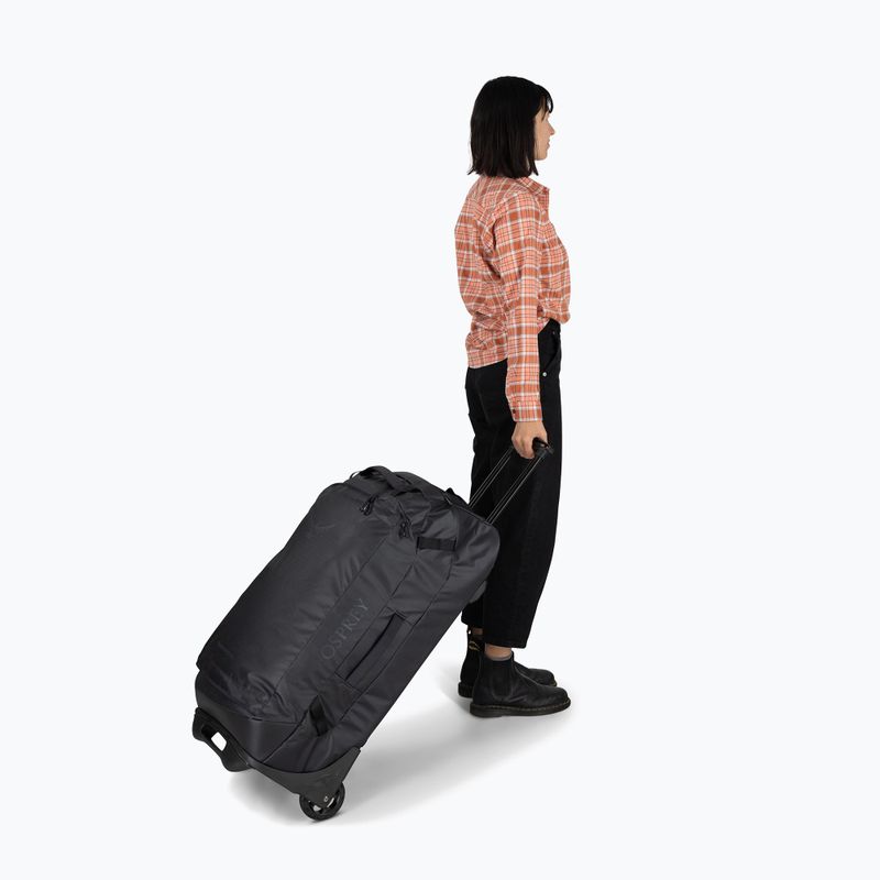 Osprey Transporter Wheeled Duffel 90 l raven black пътна чанта 7