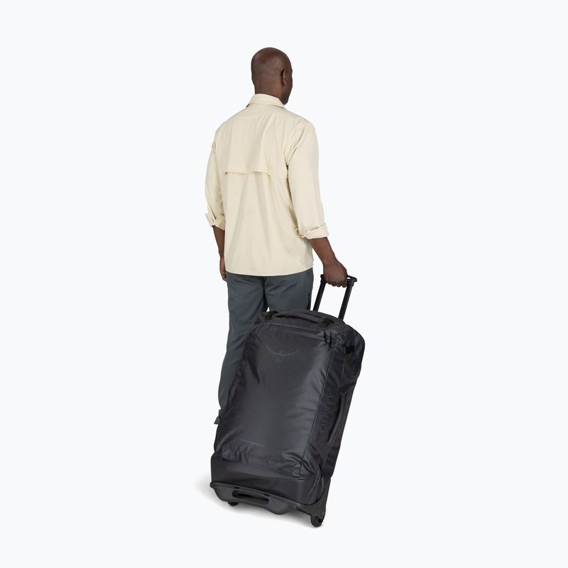 Osprey Transporter Wheeled Duffel 90 l raven black пътна чанта 9