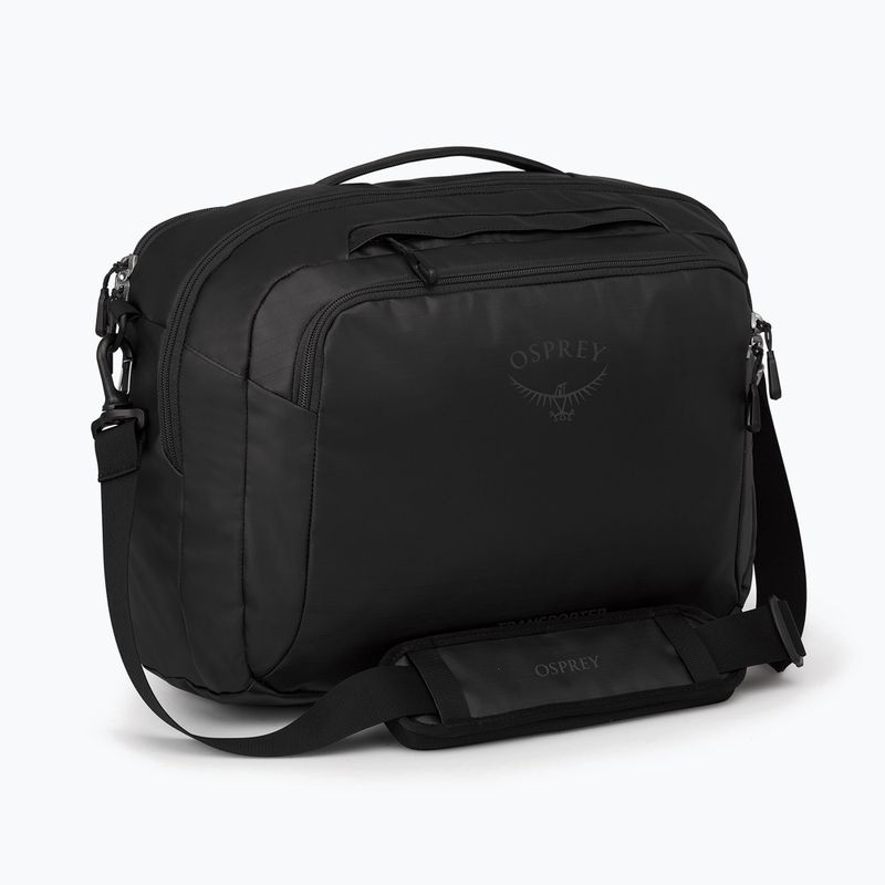 Osprey Transporter Carryon Бордова чанта за пътуване 23,5 л raven black 2