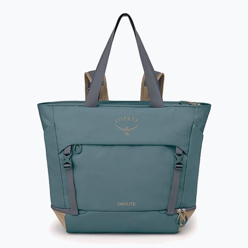 Osprey Daylite Large Tote 26 л пътна чанта каскадно синьо / лате кафяво