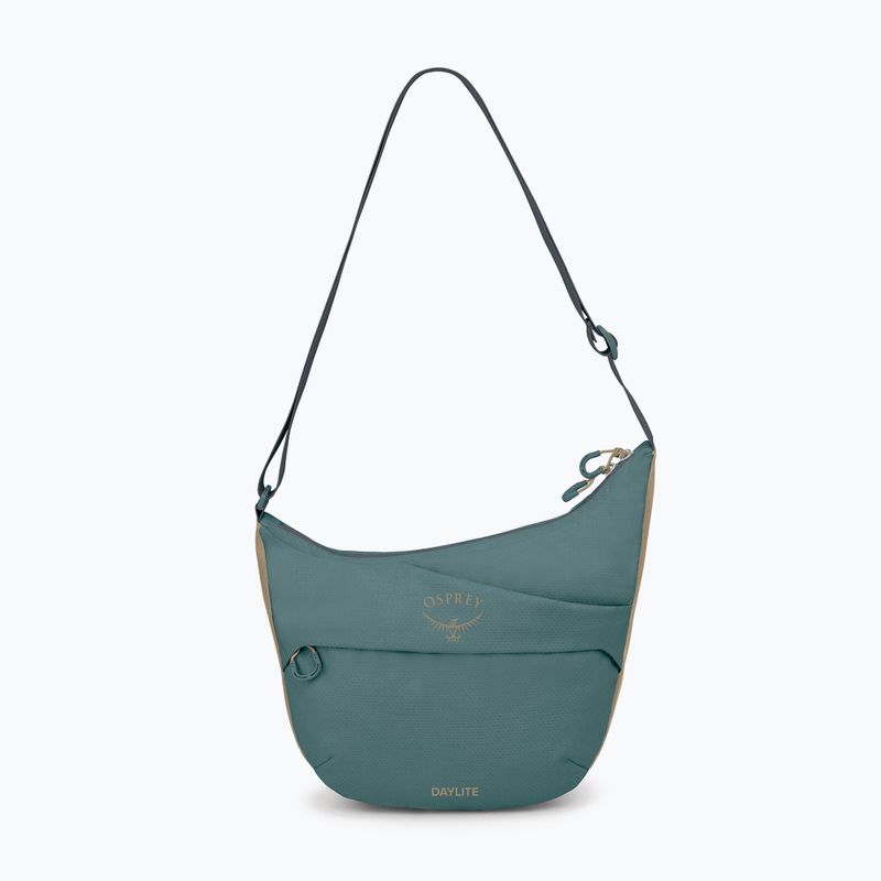 Osprey Daylite Crossbody Pouch 6 л каскадно синьо / лате кафяво