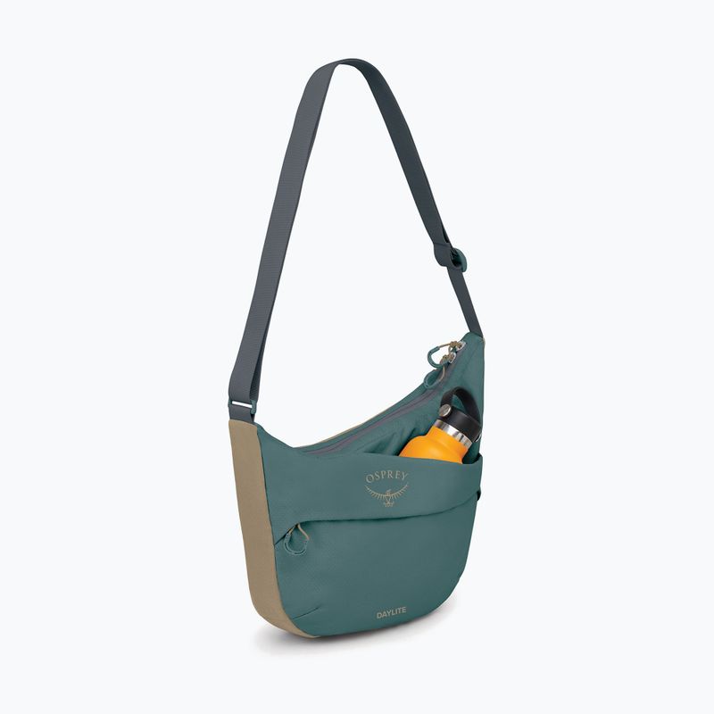 Osprey Daylite Crossbody Pouch 6 л каскадно синьо / лате кафяво 5