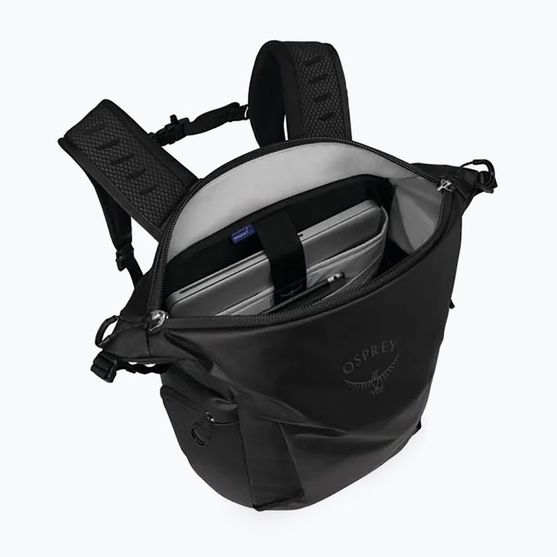 Osprey Transporter Zinch 22 l raven black градска раница 4