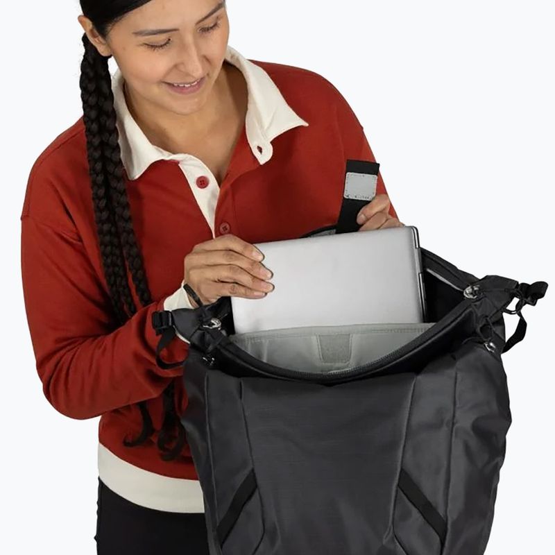 Osprey Transporter Zinch 22 l raven black градска раница 8