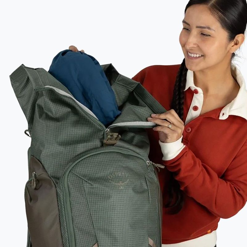 Osprey Transporter Roll Top 20 л раница Pine Leaf City 10
